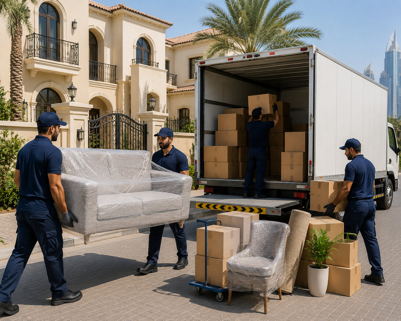 Villa Moving Services Dubai